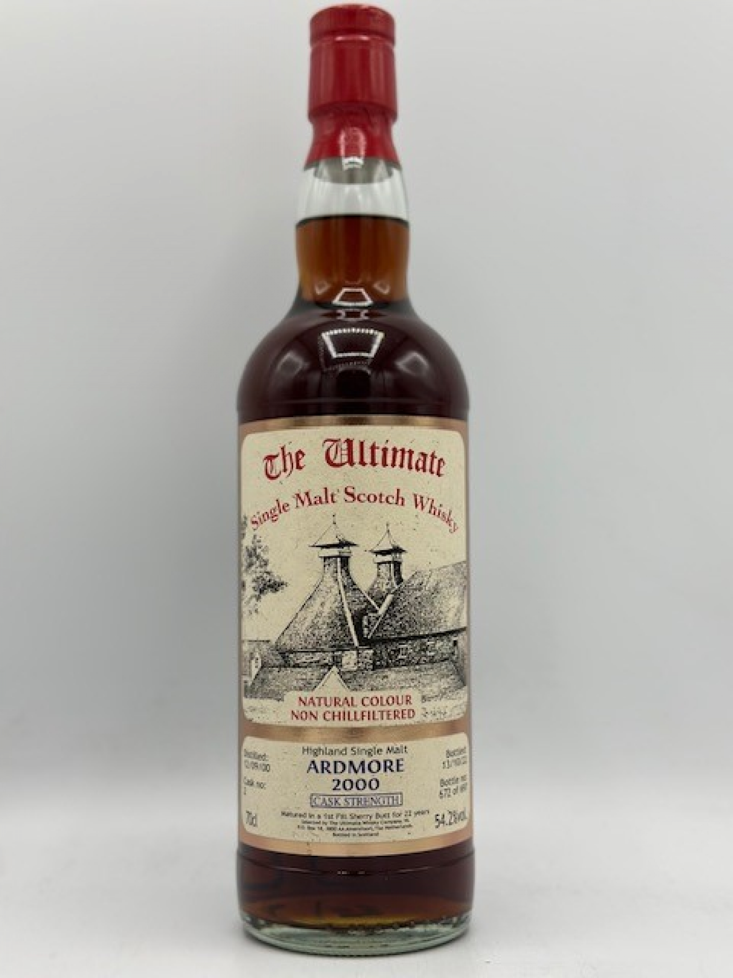 THE ULTIMATE ARDMORE 22Y 2000 CASK STRENGTH 54.2%