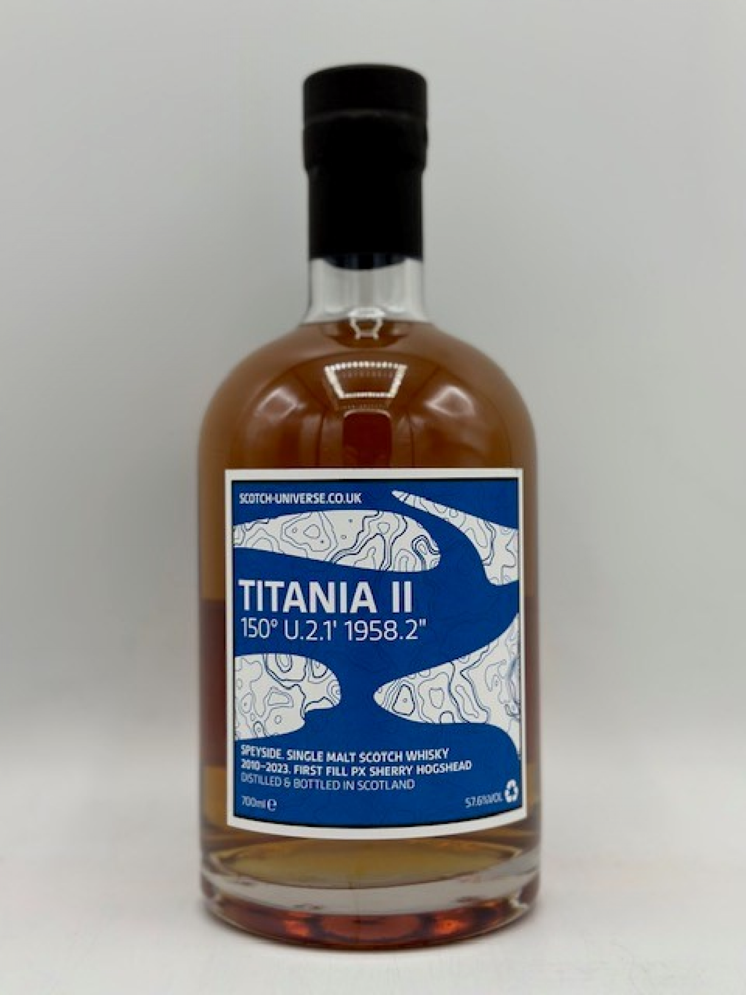 Scotch Universe Titania ( Tormore ) First Fill PX Sherry Hogshead 57.6%