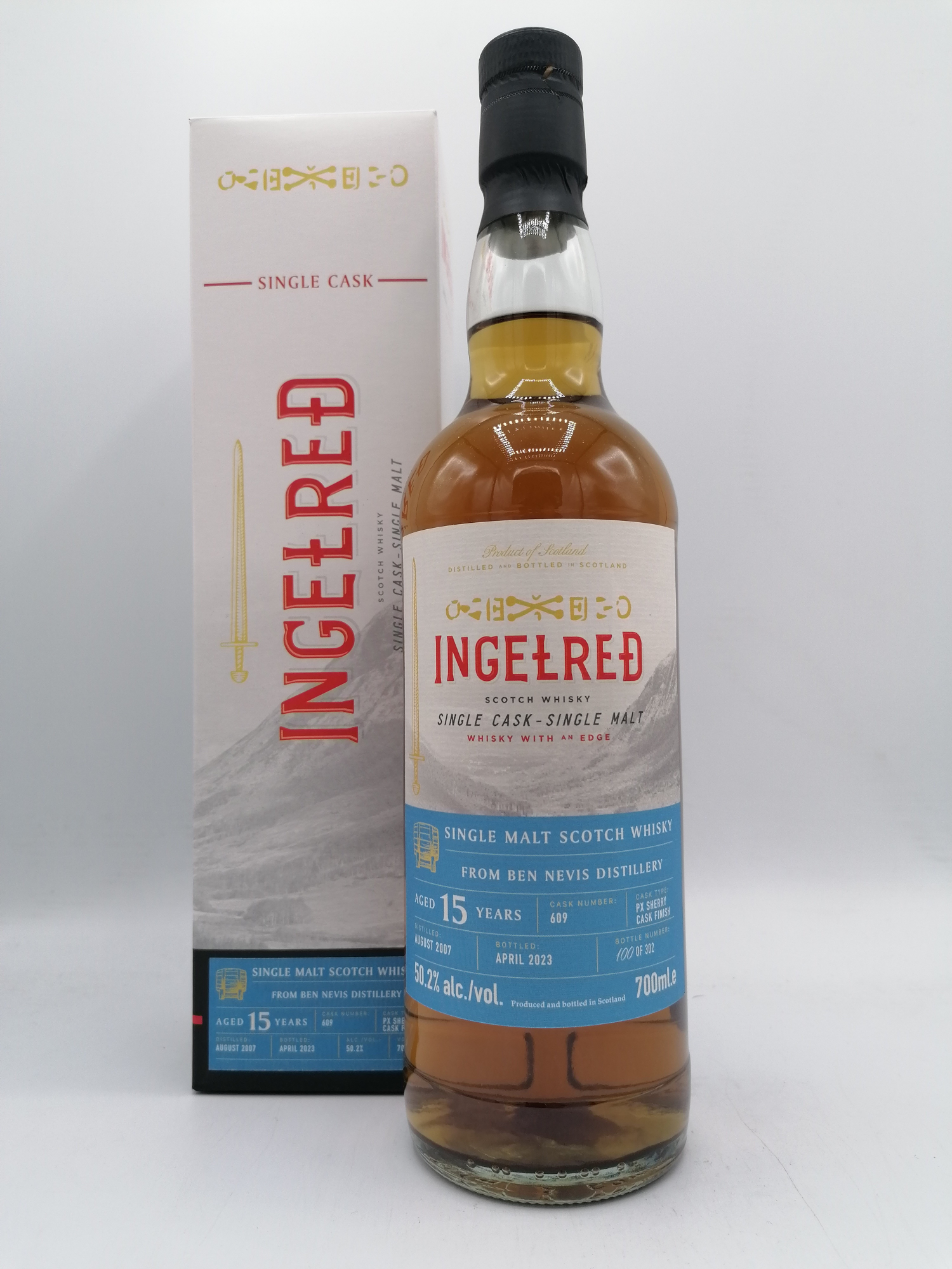 Ingelred Ben Nevis 15 Years Px Cask Finish 50,2%