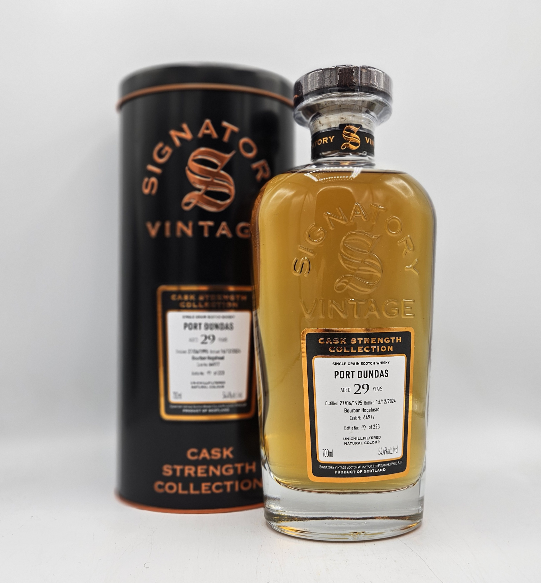 Signatory Port Dundas 29 Years Bourbon Cask 54,4%